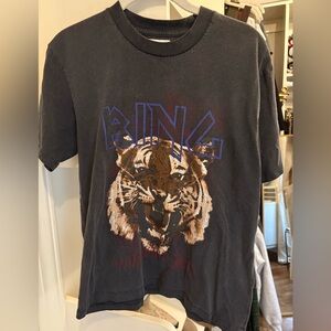 Anine Bing tiger t-shirt XS